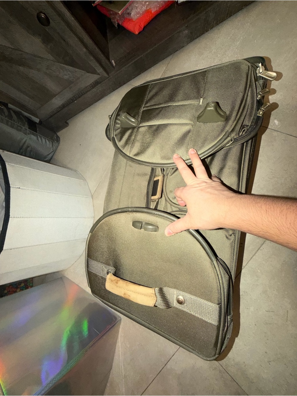 Briggs & Riley Baseline Large Two-Wheel Duffle Bag. - Picture 5 of 16